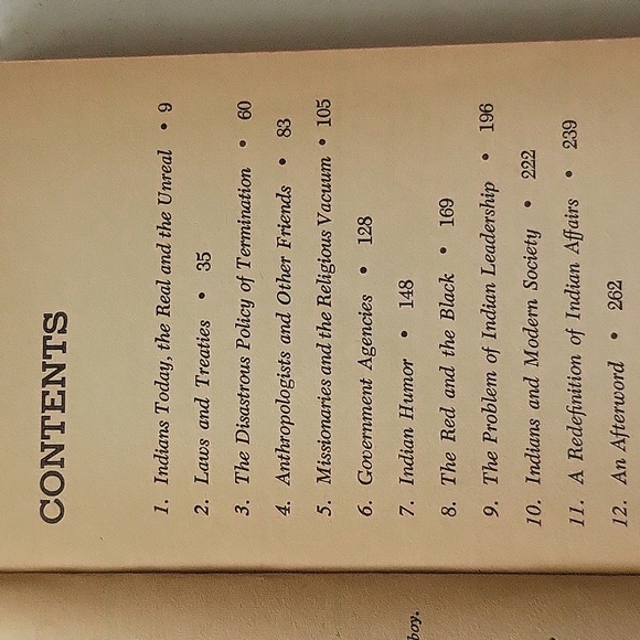 Custer Died For Your Sins An Indian Manifesto by Vine Deloria Jr. 1971 Paperback - Picture 6 of 12